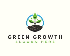 Tree Planting Agricultural Farm logo