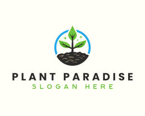 Tree Planting Agricultural Farm logo design