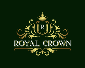 Elegant Royal Shield logo design