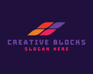 Creative Digital Pixel logo design