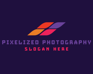 Creative Digital Pixel logo design