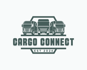 Truck Cargo Logistics logo design