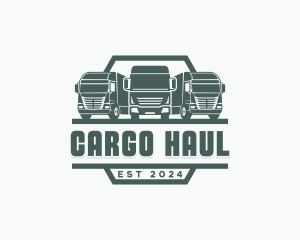 Truck Cargo Logistics logo design