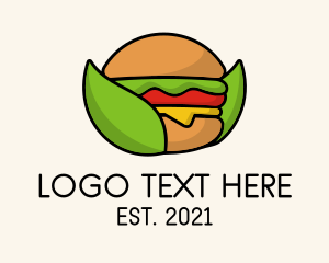 Organic Hamburger Sandwich   logo