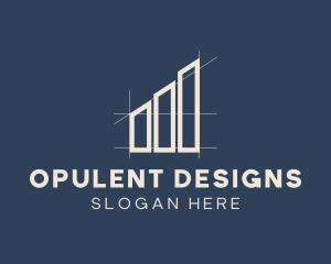 Building Engineer Blueprint Logo