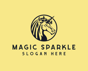 Generic Mythical Unicorn logo