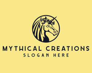 Generic Mythical Unicorn logo design