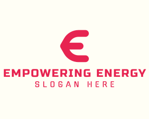 Technology Enterprise Letter E logo design