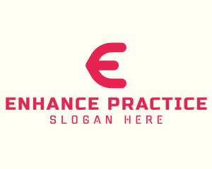 Technology Enterprise Letter E logo design