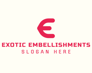 Technology Enterprise Letter E logo design