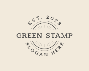 Publisher Printing Stamp logo design