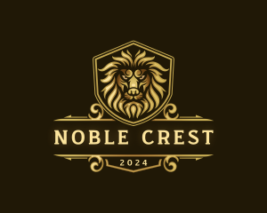 Classic Lion Crest logo design