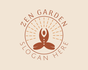 Yoga Zen Wellness logo design