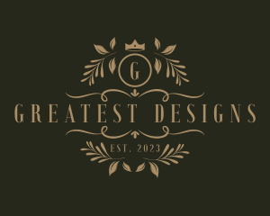 Deluxe Designer Boutique logo design