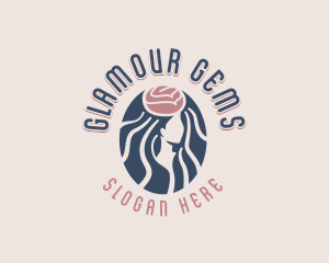 Rose Woman Goddess logo design