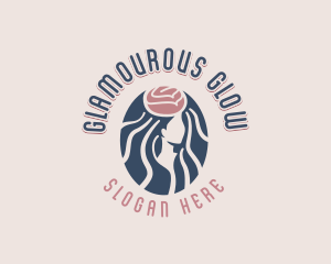 Rose Woman Goddess logo design