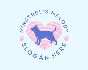 Dog Cat Heart Logo