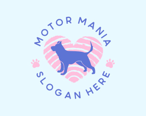 Dog Cat Heart Logo