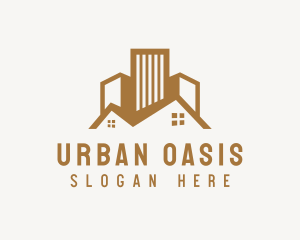 City Condominium Residential Housing logo design