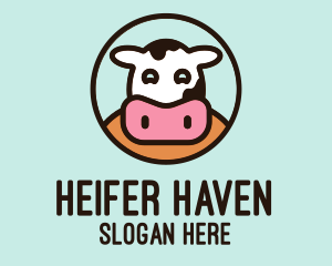 Happy Cow Dairy  logo