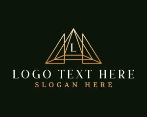 Luxury Finance Triangle logo