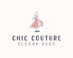 Dressmaker Fashion Boutique logo design