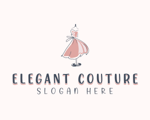 Dressmaker Fashion Boutique logo design