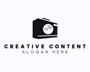 Camera Lens Photography logo design