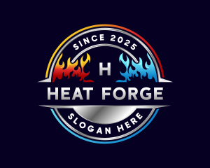 Fire Heating HVAC logo