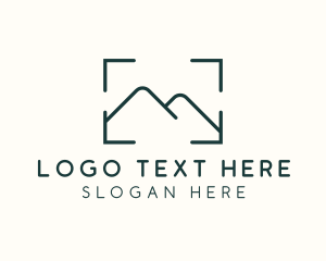 Mountain  Landscape Photo Frame Logo