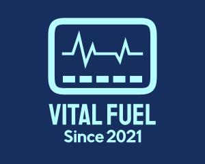 Blue Vital Sign logo design