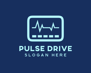 Blue Vital Sign logo