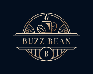 Luxury Coffee Cafe logo design