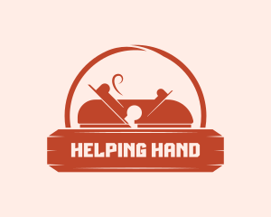 Carpentry Hand Planer logo design