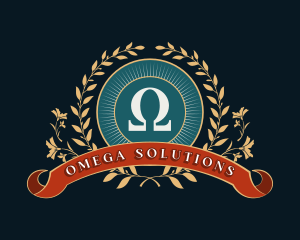 Greek Omega Symbol logo