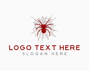Tarantula Spider Cobweb logo