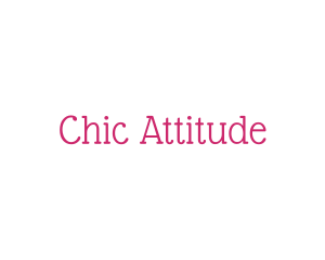 Chic Girly Boutique logo design