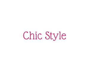 Chic Girly Boutique logo design