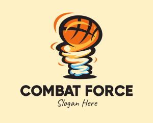 Tornado Basketball Team  Logo