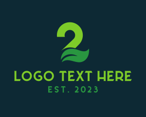 Organic Leaf Number 2 logo