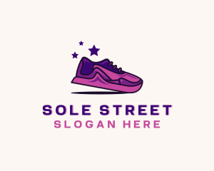 Sneakers Shoe Cleaning Footwear logo design