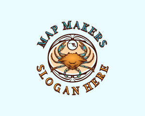 Maryland Seafood Crab logo design