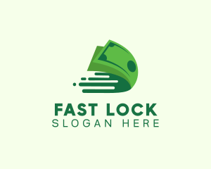 Fast Currency Bill  logo design