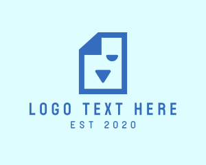 Form - Photocopy Document File logo design