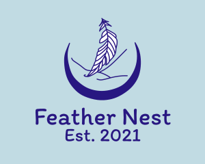 Blue Feather Tickler logo