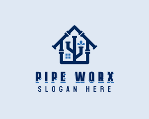 Water Pipes Plumbing logo