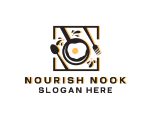Breakfast Egg Pan Meal logo