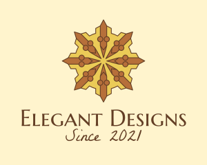 Ethnic Tribal Centerpiece  logo design