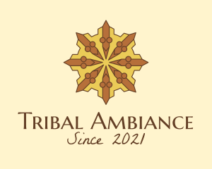 Ethnic Tribal Centerpiece  logo design