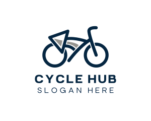 Bicycle Cycling Transportation logo design